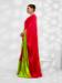 Picture of Ravishing Georgette Red Saree