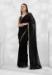 Picture of Statuesque Chiffon Black Saree