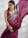 Picture of Lovely Chiffon Brown Saree