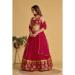 Picture of Georgette & Net & Organza Light Coral Lehenga Choli