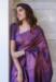 Picture of Bewitching Silk Dark Magenta Saree