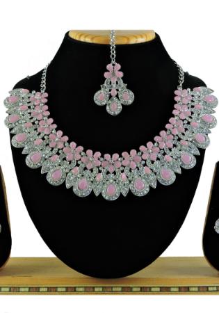 Picture of Sightly Rosy Brown Necklace Set