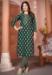 Picture of Charming Rayon Sea Green Kurtis & Tunic