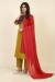 Picture of Wonderful Crepe Chocolate Readymade Salwar Kameez