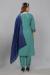 Picture of Splendid Crepe Cadet Blue Readymade Salwar Kameez