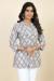 Picture of Ideal Rayon Light Steel Blue Kurtis & Tunic