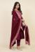 Picture of Chiffon & Silk Saddle Brown Readymade Salwar Kameez