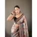 Picture of Graceful Silk Rosy Brown Saree