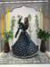 Picture of Chiffon Dark Slate Grey Readymade Lehenga Choli