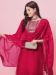 Picture of Admirable Cotton Light Coral Readymade Salwar Kameez