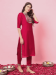 Picture of Admirable Cotton Light Coral Readymade Salwar Kameez