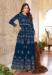 Picture of Georgette Midnight Blue Anarkali Salwar Kameez