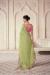 Picture of Magnificent Georgette & Organza Dark Khaki Saree