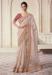 Picture of Ravishing Georgette & Organza Bisque Saree