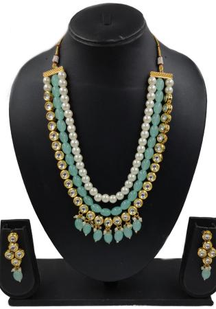 Picture of Graceful Cadet Blue Necklace Set