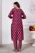 Picture of Wonderful Silk Brown Kurtis & Tunic