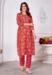 Picture of Statuesque Silk Indian Red Kurtis & Tunic