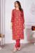 Picture of Statuesque Silk Indian Red Kurtis & Tunic