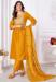 Picture of Good Looking Silk Orange Kurtis & Tunic