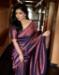 Picture of Fascinating Silk Purple Saree