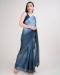 Picture of Enticing Silk Dark Slate Blue Saree