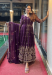 Picture of Georgette & Organza Purple Readymade Salwar Kameez