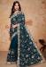 Picture of Beautiful Georgette Midnight Blue Saree