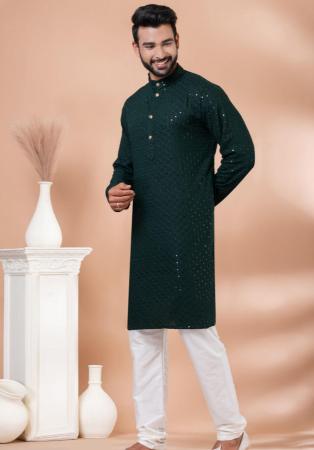 Picture of Delightful Rayon Dark Slate Grey Kurtas