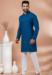 Picture of Superb Rayon Teal Kurtas