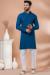 Picture of Superb Rayon Teal Kurtas