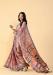 Picture of Elegant Satin & Silk Rosy Brown Saree