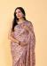 Picture of Elegant Satin & Silk Rosy Brown Saree