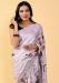 Picture of Shapely Satin & Silk Thistle Saree