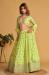 Picture of Georgette & Organza Burly Wood Lehenga Choli