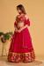 Picture of Georgette & Organza Light Coral Lehenga Choli