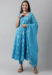 Picture of Sightly Cotton Steel Blue Readymade Salwar Kameez