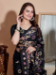 Picture of Appealing Net Black Saree