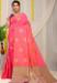Picture of Good Looking Silk Hot Pink Saree