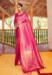 Picture of Beautiful Silk Deep Pink Saree