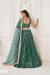 Picture of Beautiful Net Sea Green Lehenga Choli