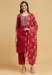 Picture of Delightful Cotton Fire Brick Readymade Salwar Kameez