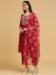 Picture of Delightful Cotton Fire Brick Readymade Salwar Kameez