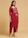 Picture of Delightful Cotton Fire Brick Readymade Salwar Kameez