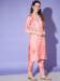 Picture of Grand Silk Pink Readymade Salwar Kameez