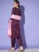 Picture of Resplendent Silk Brown Readymade Salwar Kameez