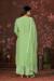 Picture of Chiffon Dark Sea Green Straight Cut Salwar Kameez