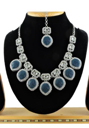 Picture of Classy Dark Slate Grey Necklace Set