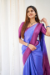 Picture of Marvelous Silk Navy Blue Saree