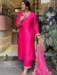 Picture of Enticing Rayon Deep Pink Readymade Salwar Kameez