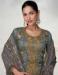 Picture of Appealing Silk Dim Gray Straight Cut Salwar Kameez